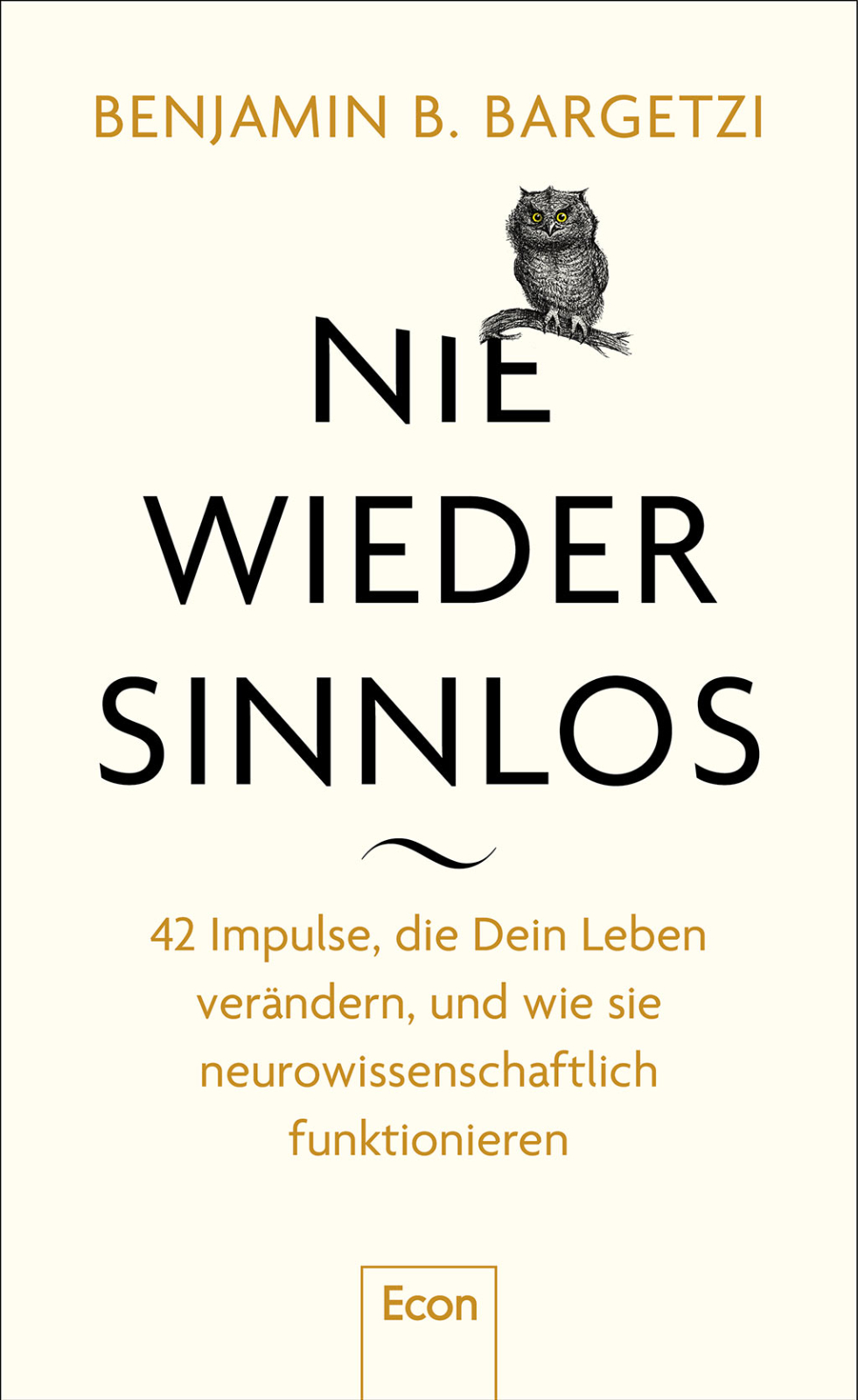 Buchcover: Nie wieder sinnlos - 42 Impulse